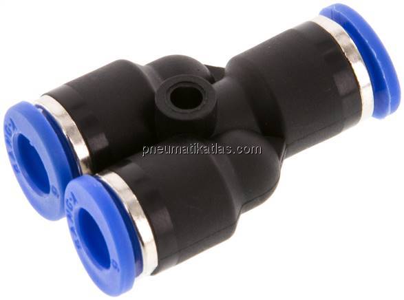 Y-Steckanschluss 6mm-6mm, IQS-Standard