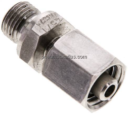 Einstellb. Schneidringverschr. M 10x1-6 L, 1.4571