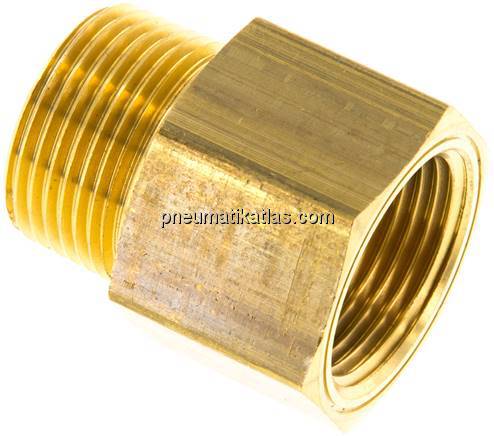 Reduziernippel R 3/4"(AG)-NPT 3/4"(IG), Messing