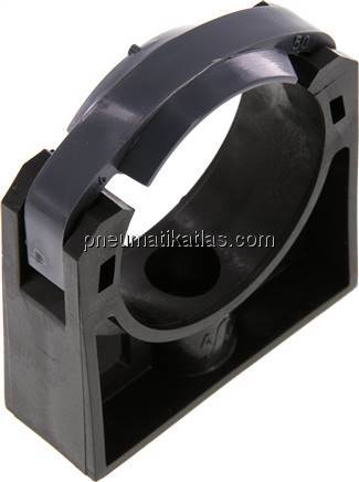 Rohrklemme 50mm, Polyethylen (schwarz)