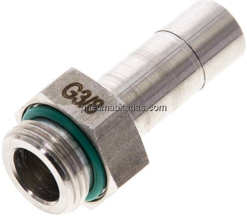 Einschraubtülle G 3/8"-12mm Stecknippel, IQS-ES LE