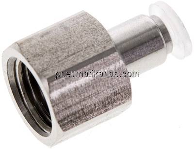 Steckanschluss m. Innengew. G 1/4"-4mm, IQS-PP