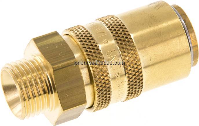 Temperierkupplungsdose 13mm Zapfen,M 16x1,5(AG)