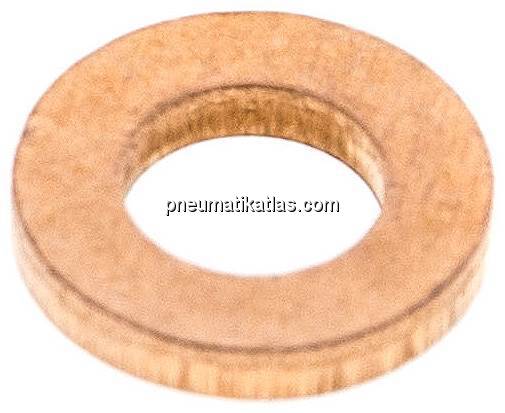 Dichtring aus Kupfer (6,2x11,9x2 mm)