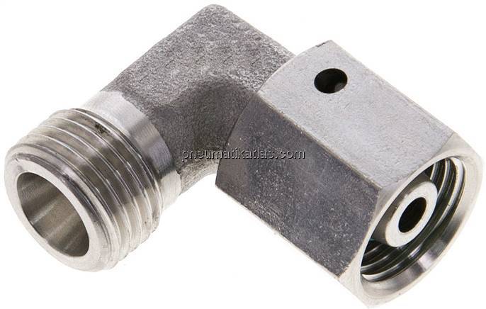 Einstellb. Winkel-Schneidringverschr. 8 S (M16x1,5), ohne Mutter & Schneidring, 