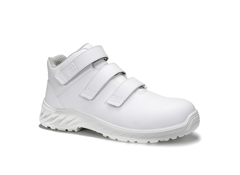 Sicherheitsstiefel jo_CLEAN Strap white Mid ESD S3S