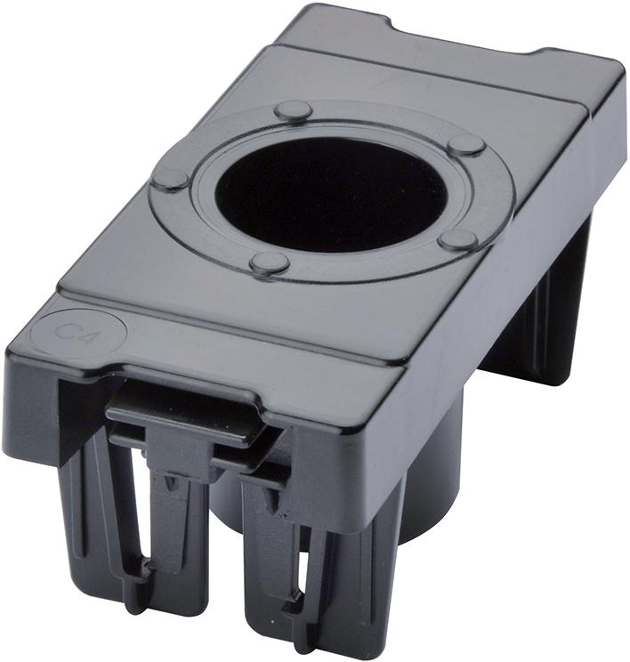 CNC-Kunststoffeinsatz Capto C4, Typ 1 49x103x17, Kunststoff