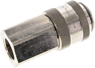 Kupplungsdose (NW19) G 3/4"(IG), Messing vernickelt