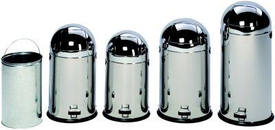 Abfallsammler 52 l Edelst. 890x380 mm VAR