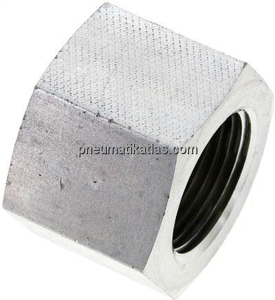 Verschlusskappe NPT 1", Stahl verzinkt