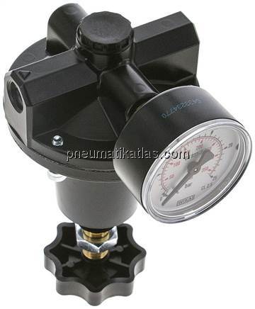 Präzisionsdruckregler mit Feedback-Anschluss G 1/4", 0,5 - 16 bar Standard 3