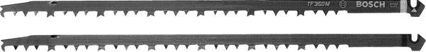 HCS-Sägeblatt-Set TF 350 M Bosch VE à 2 Stück für Holz