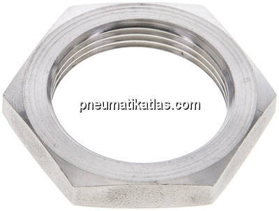 Sechskant-Gegenmutter M 28x1,5, V4A