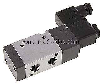 3/2-Wege Magnetventil, G 1/4", Federrückstellung (NO), 24 V AC