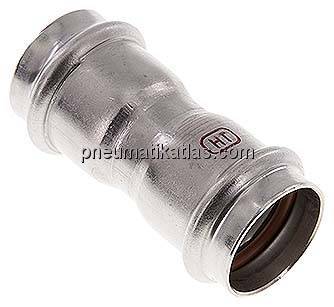 Pressfitting, Muffe, 28mm innen, 1.4404