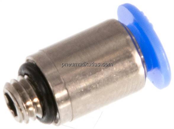 Gerader Steckanschluss M 5-4mm, Mini m. Innensechskt.