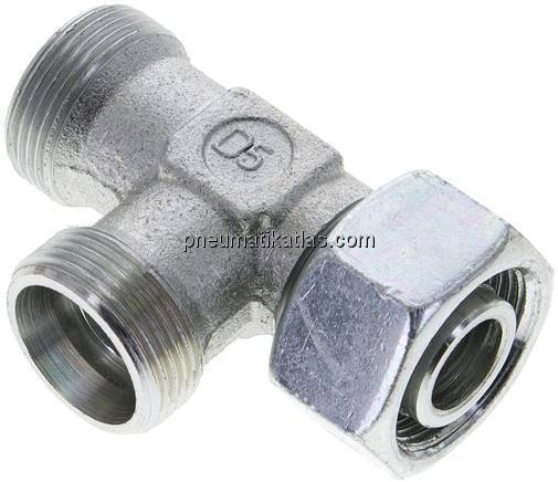 Einstellb. L-Schneidringverschraubung 18 L (M26x1,5), ohne Mutter & Schneidring,