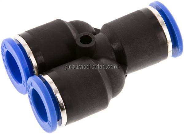 Y-Steckanschluss 12mm-12mm, IQS-Standard