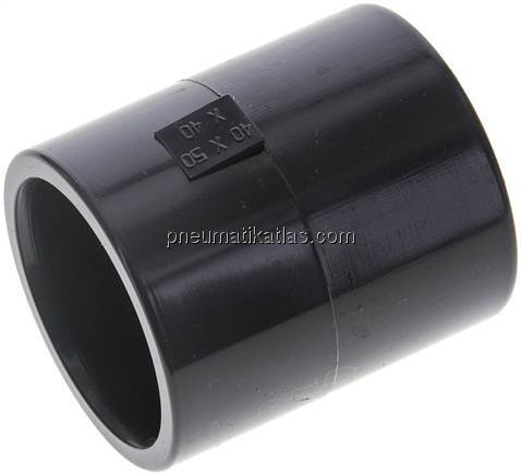 Klebemuffe, PVC-U, 40x50mm - 40mm