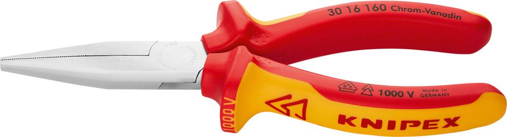 Langbeckzange Form1 flachVDE 160mm KNIPEX