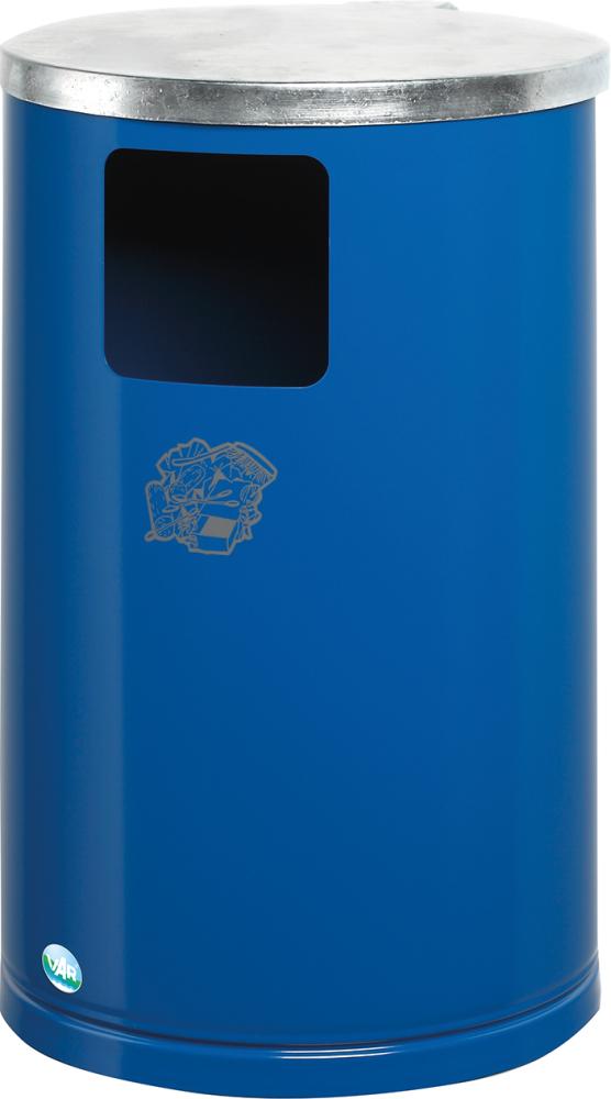 Abfallsammler 30 l blau verschließbar VAR