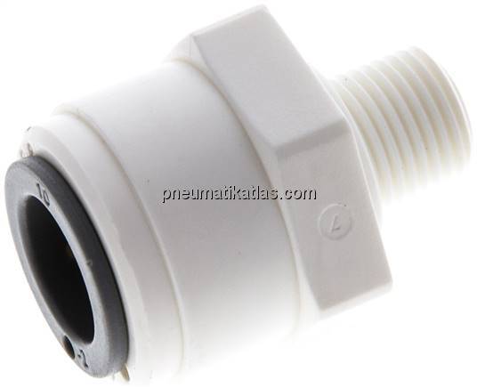 Gerader Steckanschluss R 1/8"-10mm, IQS-LE (EPDM-Dichtung)