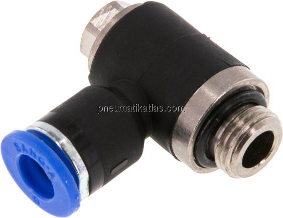 Winkel-Steckanschluss G 1/8"-6mm, IQS-Standard