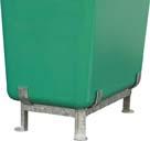 Stahlfussgestell für Behälter 2200 l CEMO
