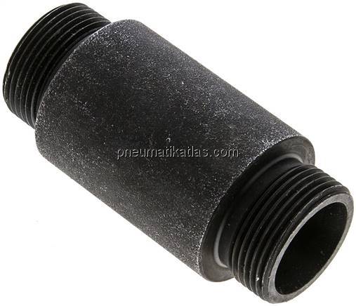 Schott-Anschweißverschraubung 25 S (M36x2), ohne Mutter & Schneidring, Stahl pho