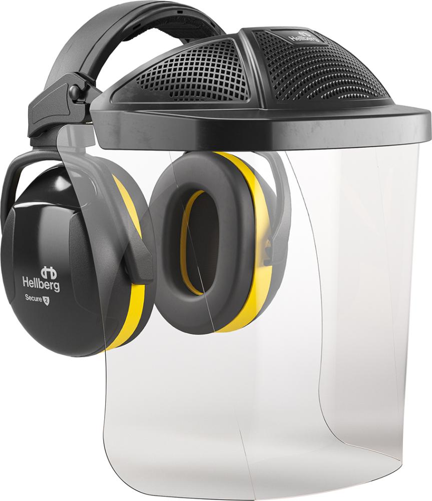 Kopfschutzset Kapsel, Nylongitter