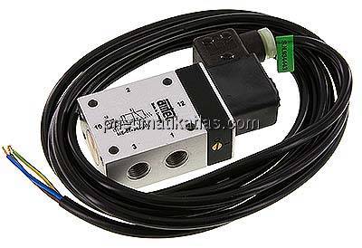 3/2-Wege Magnetventil mit Fremdluftanschluss, G 1/4"