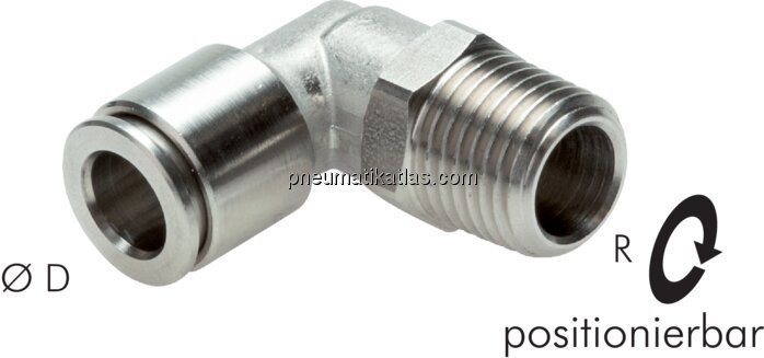 Exemplarische Darstellung: L-Steckverschraubung (p