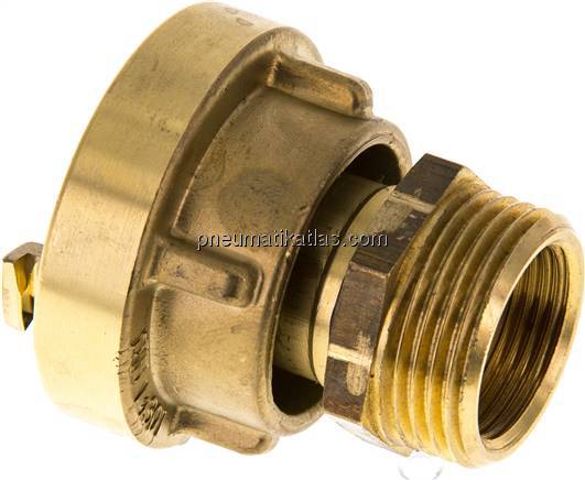 Storz-Kupplung G 1"(AG), 25-D, Messing