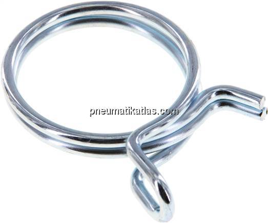 Draht-Nachspannschelle 44,4mm Spannbereich 42,5 - 45,5 mm