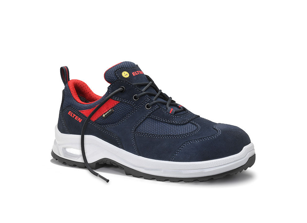 Sicherheitshalbschuh ROBSON XXP GTX blue-red Low ESD S2