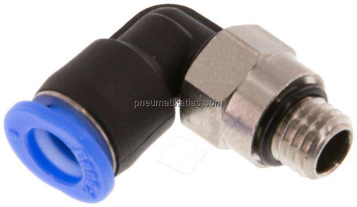 Winkel-Steckanschluss M 7-6mm, IQS-Mini