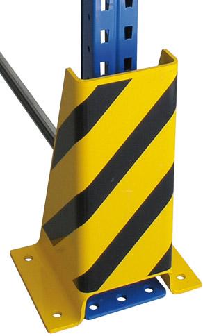 Rammschutz U-Form Höhe 400 mm schwarz/gelb SCHULTE Lagertechnik