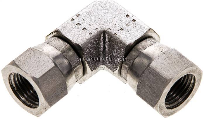 90°-Winkelverschraubung,60°Konus G 1/8" (IG), V4A