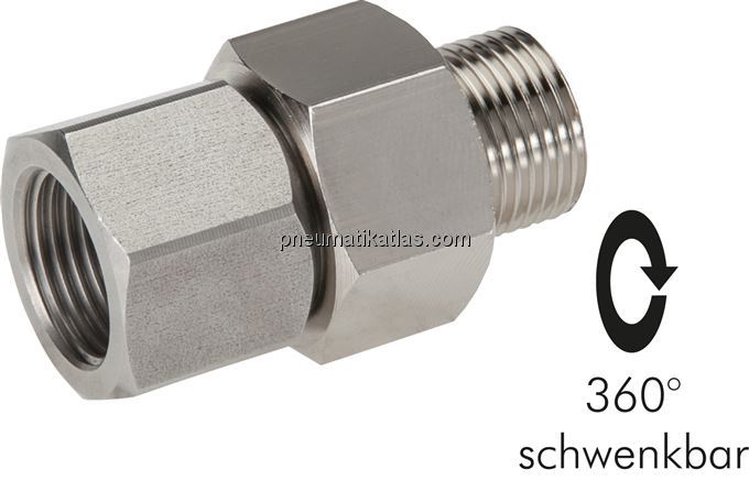 Exemplarische Darstellung: Heißwasser-Drehgelenk, 