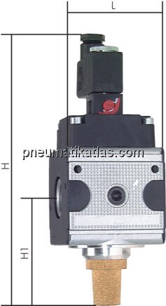 Exemplarische Darstellung: 3/2-Wege Magnetventil (