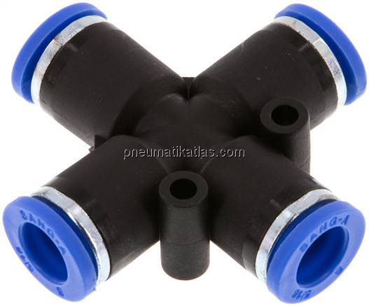 Kreuz-Steckanschluss 8mm, IQS-Standard