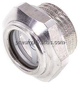 Ölstandsschauglas (Ölstandsauge) mit Dichtung, G 1/2"