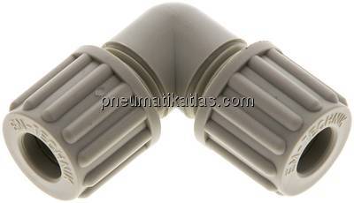 Winkel-Verschraubung 8x6mm, Polypropylen