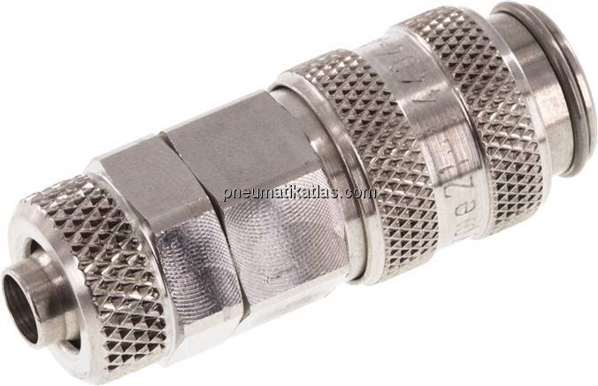 Kupplungsdose (NW5) 8x6mm Schlauch, 1.4404