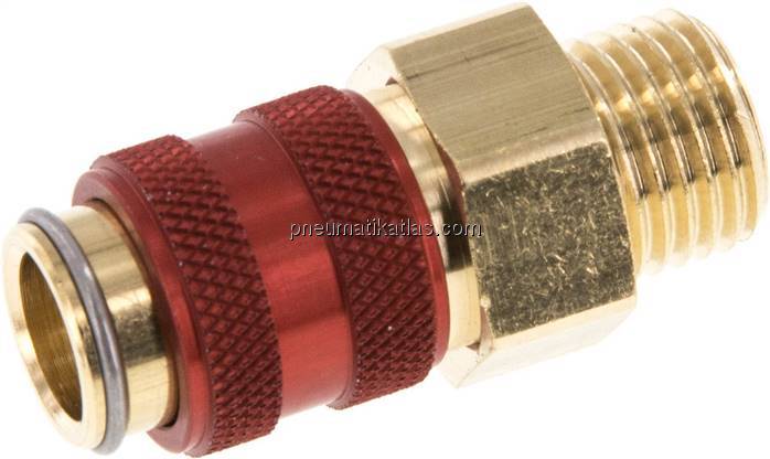 Kupplungsdose (NW5) G 1/4"(AG), Messing