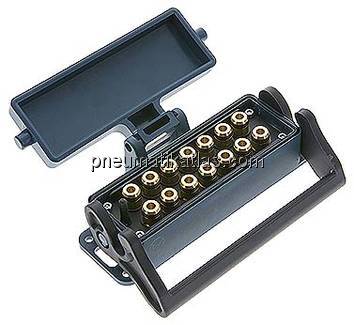 Mehrfachkupplung 14x 6mm Schl.,Muffe