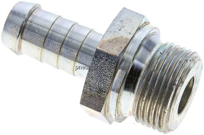 Schlauchnippel G 3/4" AG (Dichtkante), 14 - 15mm