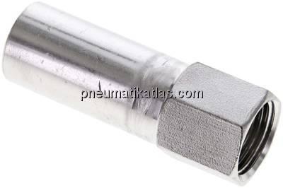 Pressfitting, Übergangsmuffennippel 22mm außen/Rp 1/2" IG