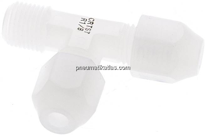 LE-Verschraubung R 1/8"-4x2mm, PVDF (FDA)