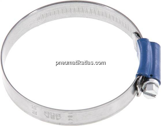 12mm Schlauchschelle 50 - 70mm, Stahl verzinkt (W1) (ABA)